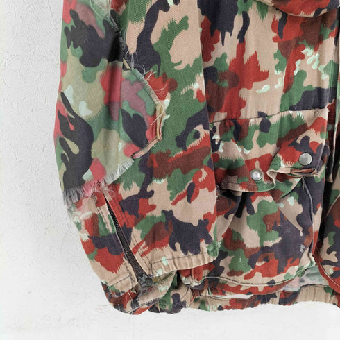 スイスミリタリー SWISS MILITARY M-60 アルペンカモ マウンテンパーカー riri / BSC ZIPPER メンズ 56