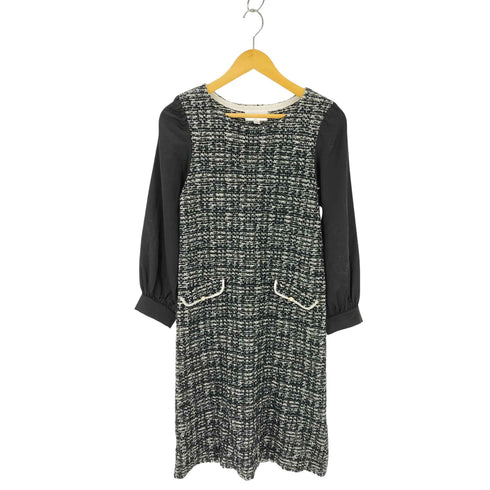 ジルスチュアート JILLSTUART ツイードニットワンピース レディース FREE