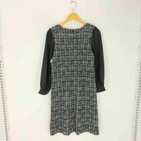 ジルスチュアート JILLSTUART ツイードニットワンピース レディース FREE