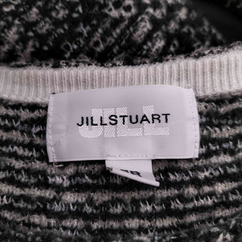 ジルスチュアート JILLSTUART ツイードニットワンピース レディース FREE