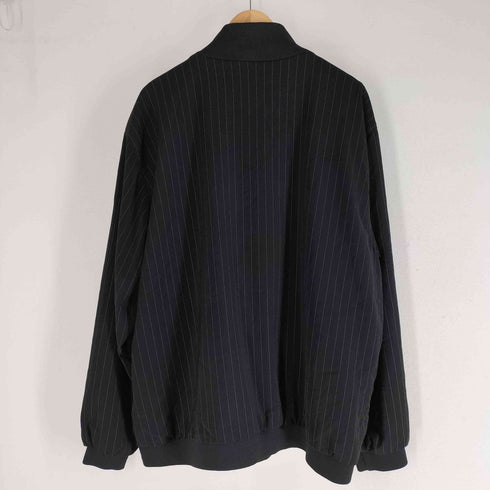アディダス adidas JERSEY ピンストライプブルゾン メンズ import:L
