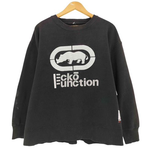 エコー ECKO 90S-00S デカロゴ オーバーサイズ スウェット メンズ