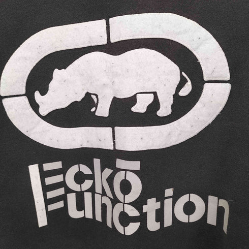 エコー ECKO 90S-00S デカロゴ オーバーサイズ スウェット メンズ