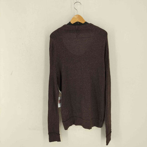 ワイズ Ys 17AW Uネック ウールリネンニット レディース JPN:2