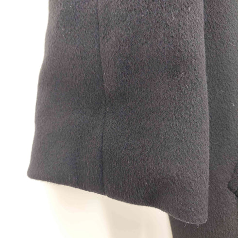 colections usa製 裏地総柄ロングチェスターコート レディース