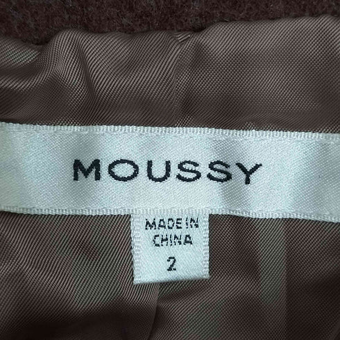 マウジー moussy BAL COLLAR PUFF SLEEVE バル カラー パフ スリーブ コート レディース JPN:2