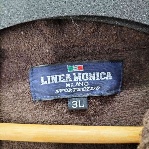 LINEA MONICA ダイヤキルティングショールカラーコート メンズ 3L