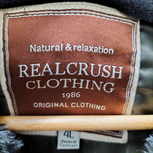 REALCRUSH CLOTHING N-3B フライトジャケット メンズ 4L
