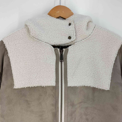 ディニテコリエ Dignite Collier ウエストコード フーデッド ボアムートンコート レディース FREE