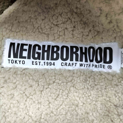 ネイバーフッド NEIGHBORHOOD 17AW THUNDERBOLT-M/M-JKT カウレザームートンジャケット メンズ JPN:M