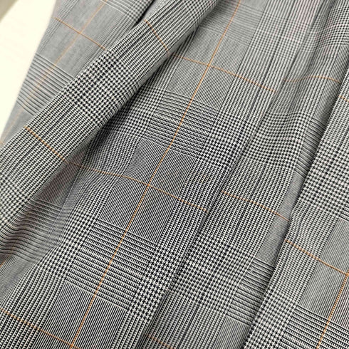 ポールスミスブラック Paul Smith BLACK 裏地総柄 ガンクラブチェック 1B テーラードジャケット スカート レディース JK:42 SK:40