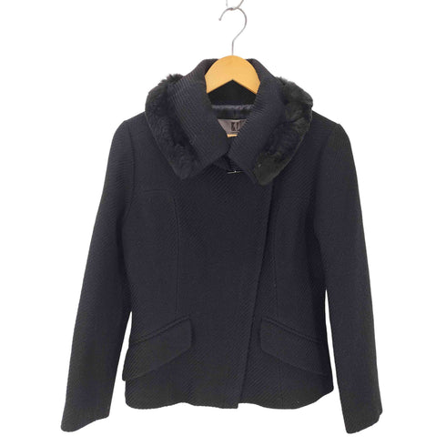 カールラガーフェルド Karl Lagerfeld ウールライダースジャケット レディース 38