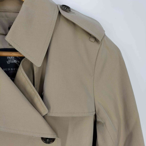 バーバリーロンドン BURBERRY LONDON ノバチェックライナー付き 裏地ノバチェック トレンチコート レディース 34