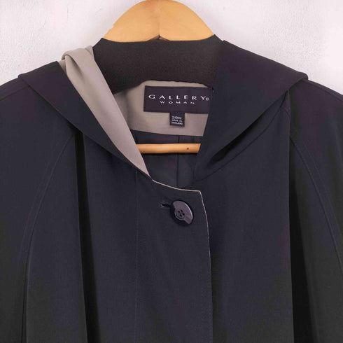 GALLERY WOMAN マキシフーデットロングコート レディース