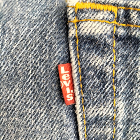 リーバイス Levis 90s 93年8月製 MADE IN USA 501 ボタンフライ デニムパンツ ボタン裏520 メンズ W35 L30