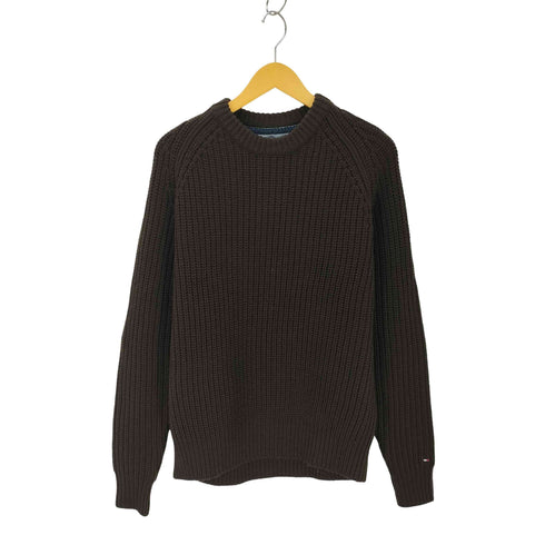 トミーヒルフィガー TOMMY HILFIGER クルーネックウールニット メンズ XXL