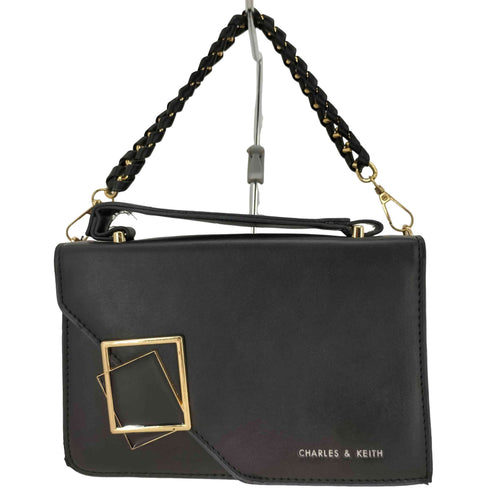 チャールズアンドキース CHARLES&KEITH レザー 2WAY ショルダー ハンド バッグ レディース