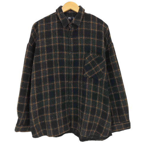 ハレ HARE チェック柄 BIGブークレシャツ メンズ JPN:M
