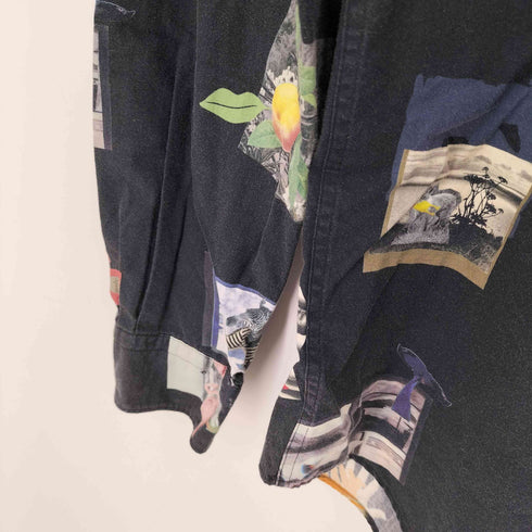 ポールスミス Paul Smith 19SS コラージュフォトプリントシャツ メンズ import:L