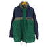 エディーバウアー Eddie Bauer 90S EBTEK GORE-TEX NYLON JACKET パッカブル フード 比翼 ラバーロゴ リップストップ 切替 ナイロン ジャケット ゴアテックス メンズ import:L