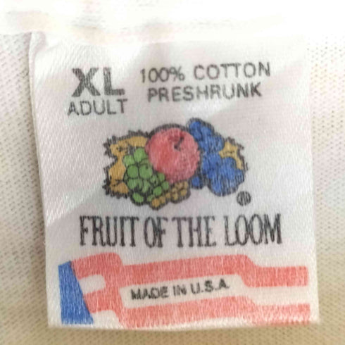 フルーツオブザルーム FRUIT OF THE LOOM 90S USA製 Oid Style S/S Tシャツ メンズ import:XL