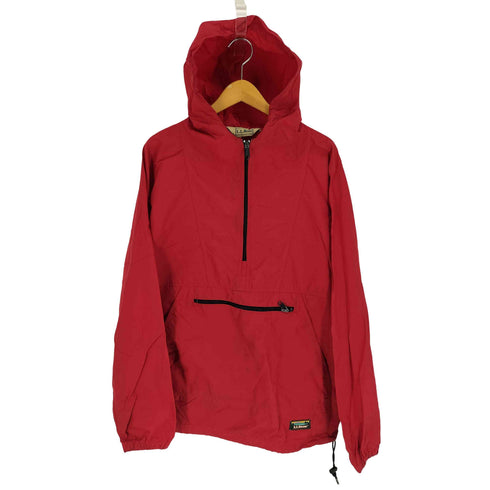 エルエルビーン L.L.Bean 80S 三角タグ 裾 山タグ ハーフジップ アノラック パーカー ジャケット IDEAL ジップ メンズ