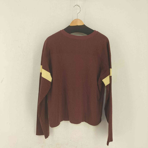 ロクビューティーアンドユースユナイテッドアローズ 6 BEAUTY & YOUTH UNITED ARROWS FOOT BALL LONG SLEEVE T-SHIRT/Tシャツ レディース FREE