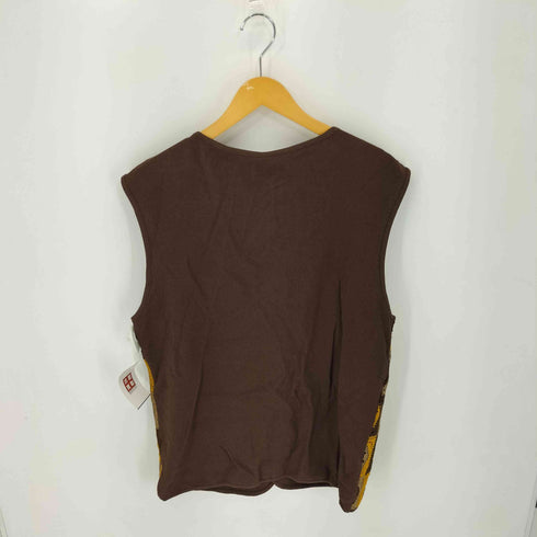 ザラ ZARA クロシェハット ベスト メンズ import:S