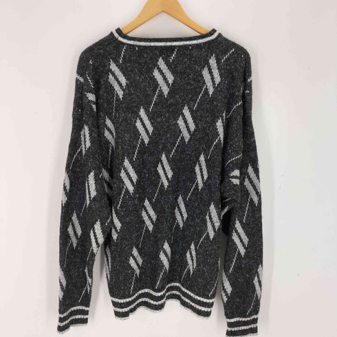 ロンドンフォグ LONDON FOG 90s USA製 アーガイル柄ニット メンズ import:XL