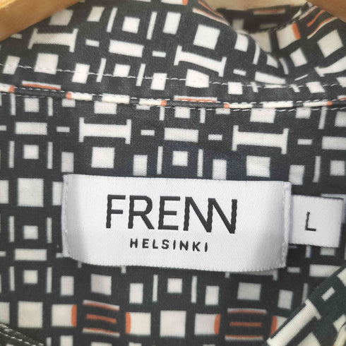 FRENN HELSINKI 総柄 シャツ メンズ import:L