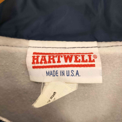 ハートウェル HARTWELL 90S USA製 NORTH WILDWOOD BEACH プリント ナイロン コーチ ジャケット メンズ import:L