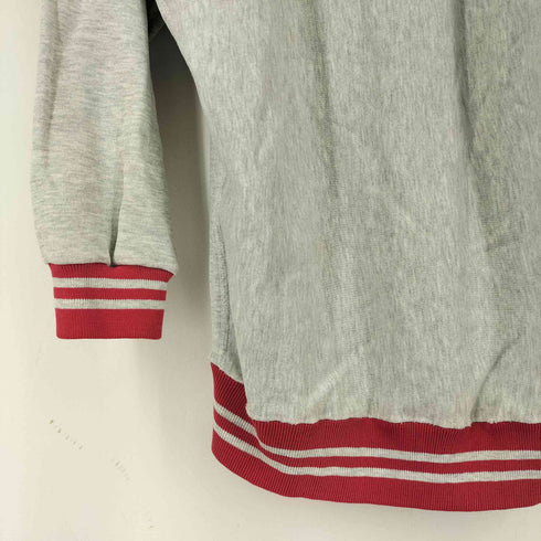 チャンピオン Champion 90s USA製 REVERSE WEAVE 目刺繍 リブライン クルーネック スウェット ボロ 襤褸 メンズ JPN:XXL