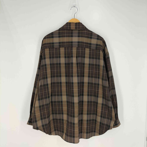 キャスパージョン CASPER JOHN チェック柄 ビックシルエット シャツジャケット メンズ JPN:M