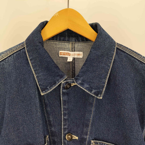 NEYRIES CLOTHING 4P デニム カバーオールジャケット ドーナツボタン メンズ JPN:L