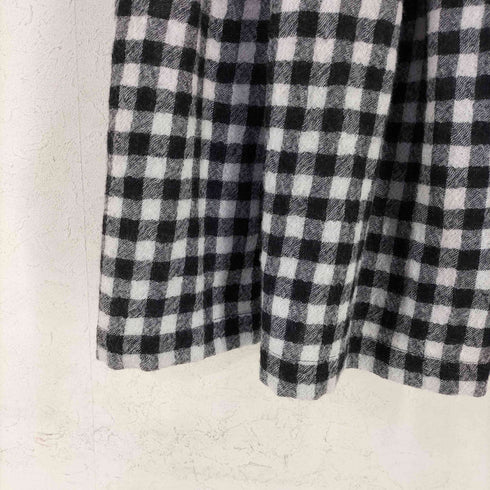 タオコムデギャルソン tao COMME des GARCONS AD2024 先染ウールツイルギンガムチェックスカート レディース