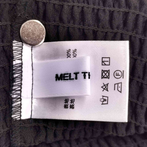 メルトザレディ Melt the lady パイピングシャーリングキャミソールワンピース レディース FREE
