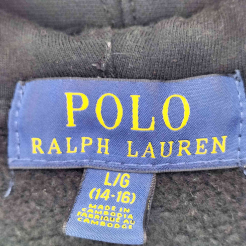ポロラルフローレン POLO RALPH LAUREN ポニー刺繍 ジップアップパーカー メンズ import:L