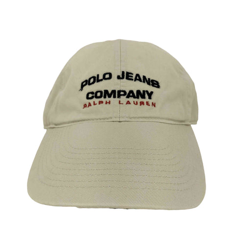 ポロジーンズカンパニーラルフローレン POLO JEANS COMPANY RALPH LAUREN ロゴ刺繍 6パネルキャップ メンズ