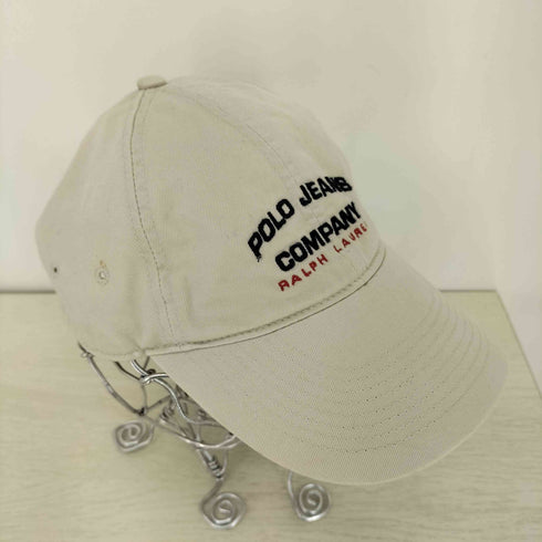 ポロジーンズカンパニーラルフローレン POLO JEANS COMPANY RALPH LAUREN ロゴ刺繍 6パネルキャップ メンズ