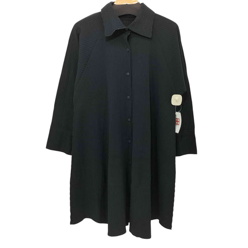 ミー イッセイミヤケ me ISSEY MIYAKE A-POC INSIDE プリーツコート L/S シャツワンピース レディース