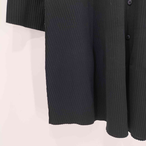 ミー イッセイミヤケ me ISSEY MIYAKE A-POC INSIDE プリーツコート L/S シャツワンピース レディース