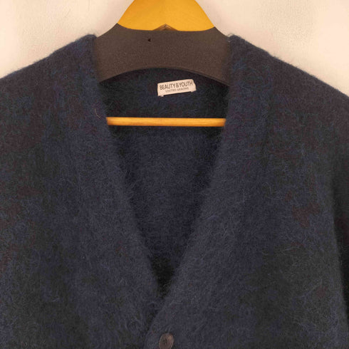 ビューティーアンドユースユナイテッドアローズ BEAUTY & YOUTH UNITED ARROWS シャギー モヘヤ Vカーディガン メンズ JPN:L