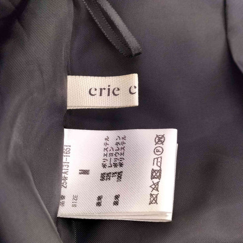 クリーコンフォルト crie conforto 2タックワイドパンツ レディース JPN:M