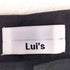 ルイス Luis タックバギーブラックデニム メンズ JPN:M