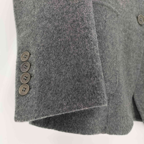 タルボット TALBOTS 2B シングル ナイロン混 ウールテーラードジャケット レディース 12