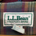 エルエルビーン L.L.Bean 70-80s USA製 メリノウール 裏地チェック柄 ジップアプブルゾン メンズ import:M