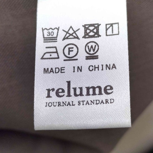 ジャーナルスタンダードレリューム JOURNAL STANDARD relume 1タックイージースラックスパンツ メンズ JPN:S