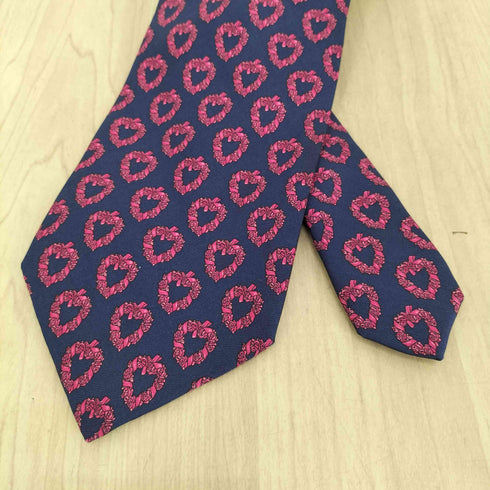 イヴサンローラン Yves Saint Laurent 花柄シルクネクタイ メンズ