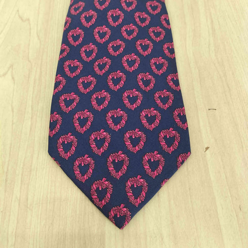 イヴサンローラン Yves Saint Laurent 花柄シルクネクタイ メンズ