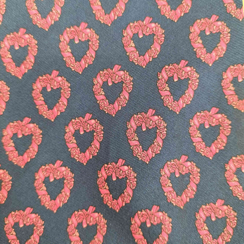 イヴサンローラン Yves Saint Laurent 花柄シルクネクタイ メンズ